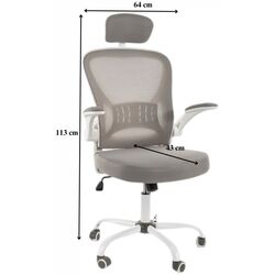 Fotoliu Signal Q-639 (Gray/White) Thumb