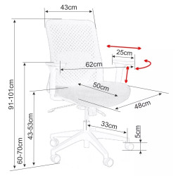Кресло Signal Q-744 (Grey) Thumb