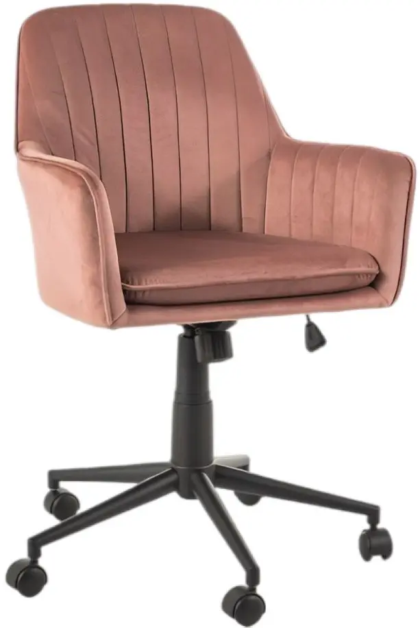 Fotoliu Signal Q-886 Velvet (Antique Rose/Black)