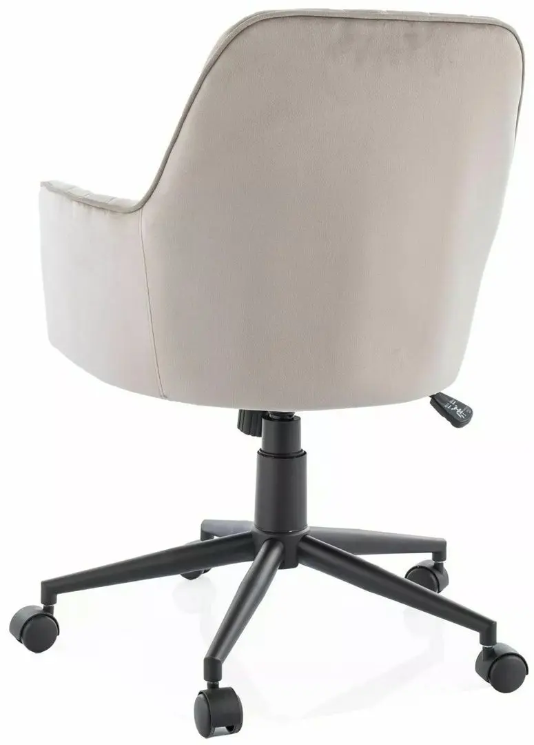 Fotoliu Signal Q-886 Velvet Bluevel 40 (Beige/Black)