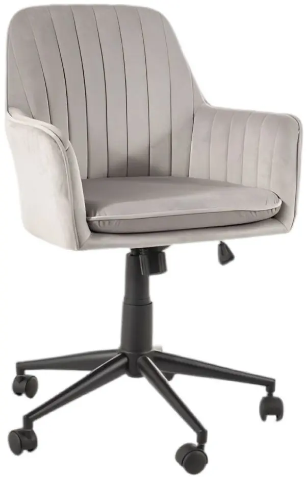 Fotoliu Signal Q-886 Velvet (Gray Light/Black)