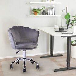 Кресло Signal Rose Velvet Bluvel 14 (Chrome/Gray)