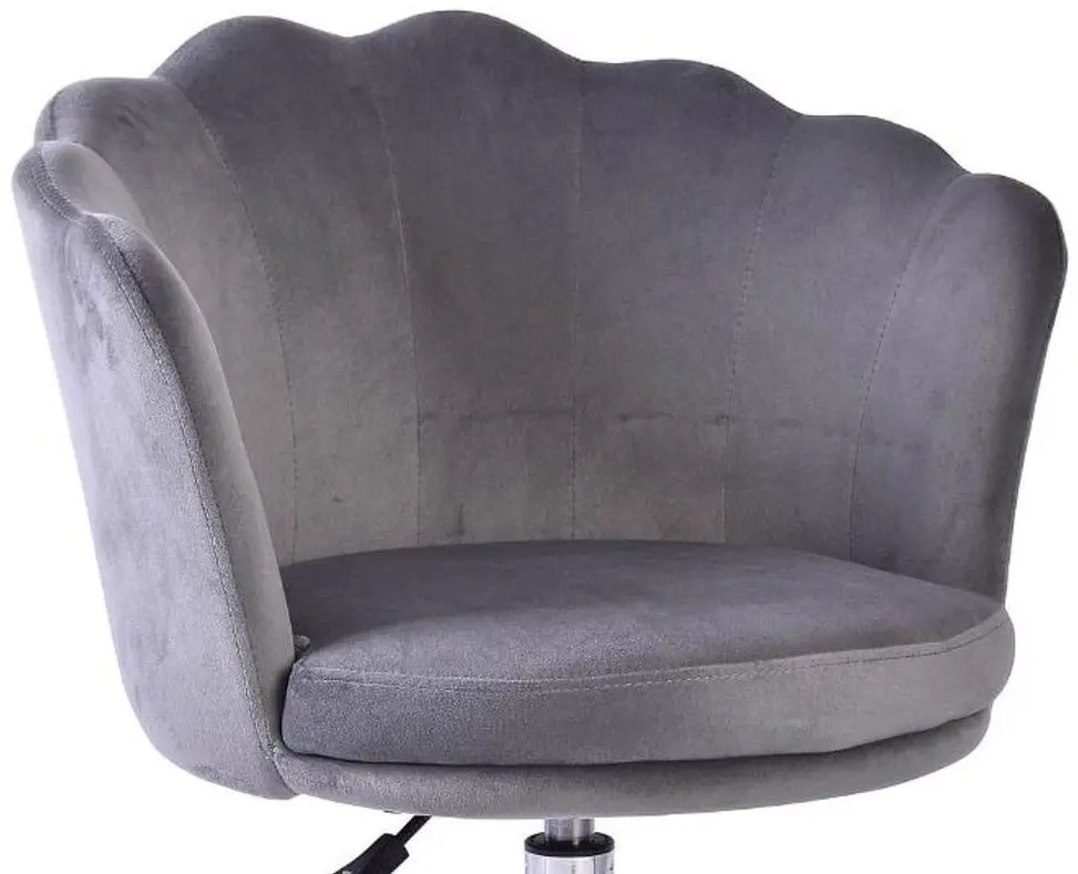 Кресло Signal Rose Velvet Bluvel 14 (Chrome/Gray)