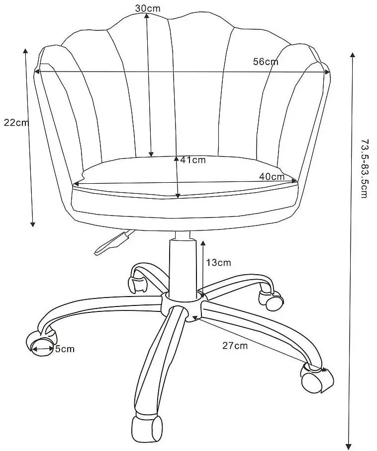 Кресло Signal Rose Velvet Bluvel 52 (Antique Rose)