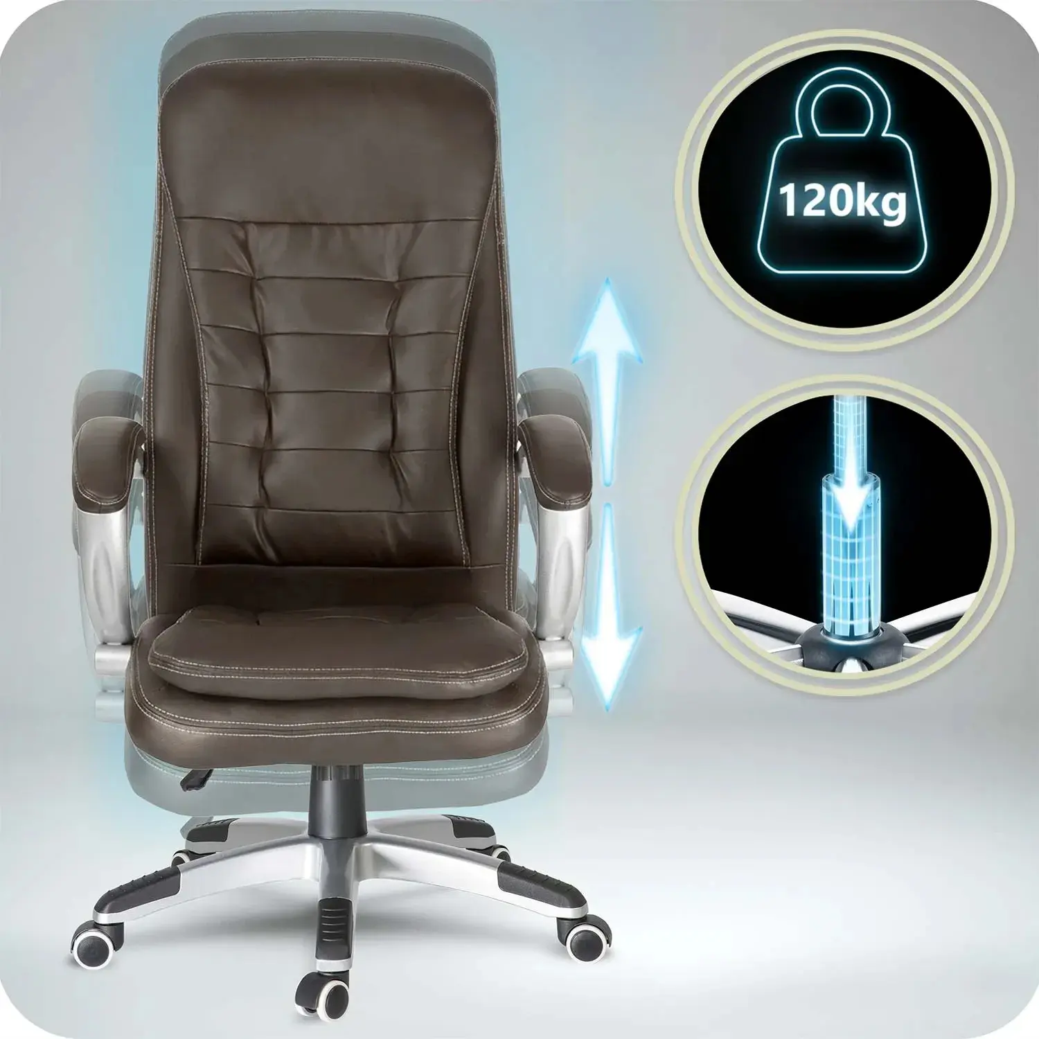 Кресло Sofotel 322 (Dark Brown) - 10
