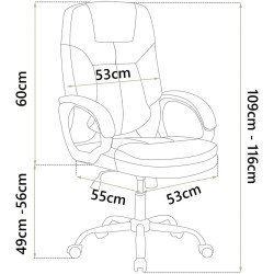 Кресло Sofotel 355 (Dark Brown) Thumb