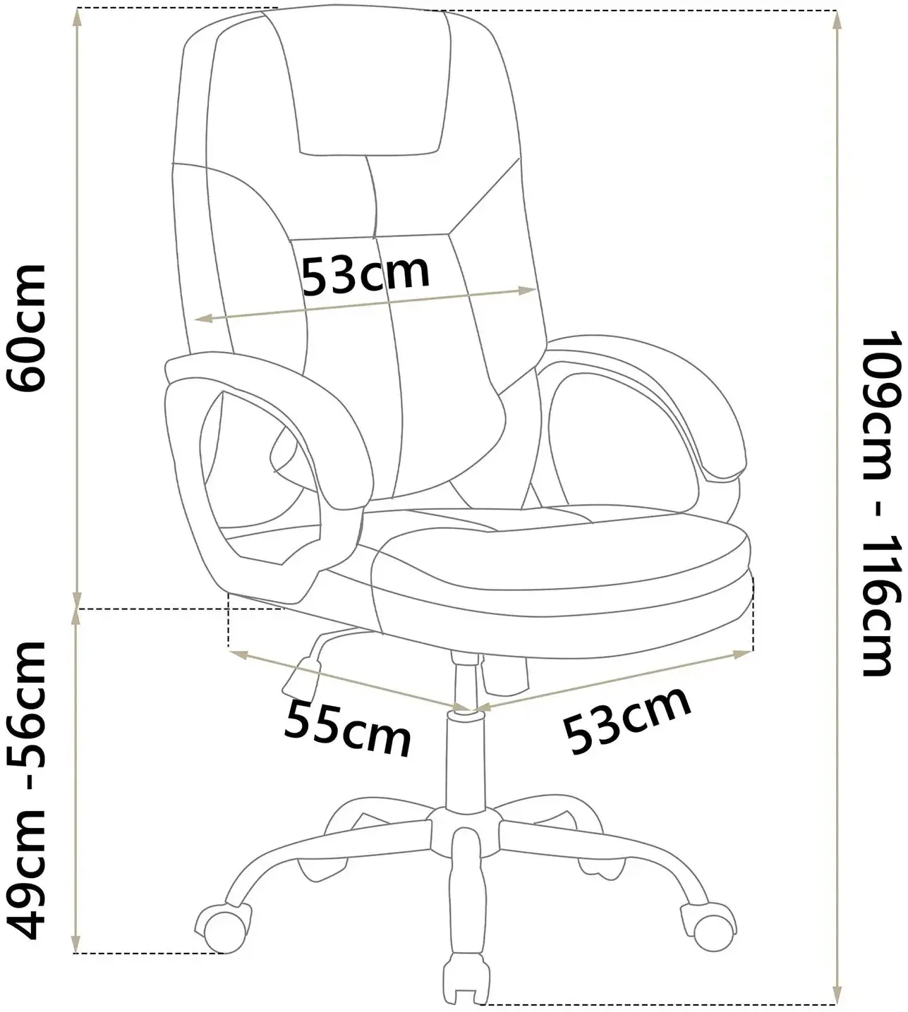 Кресло Sofotel 355 (Dark Brown) - 5