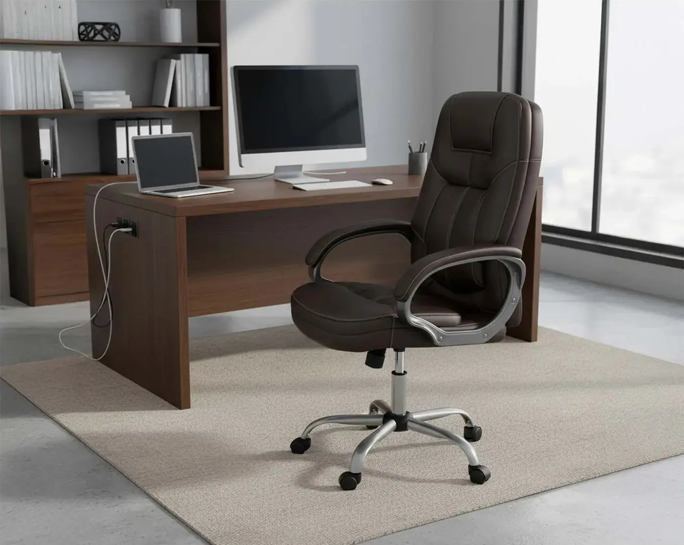 Кресло Sofotel 355 (Dark Brown)