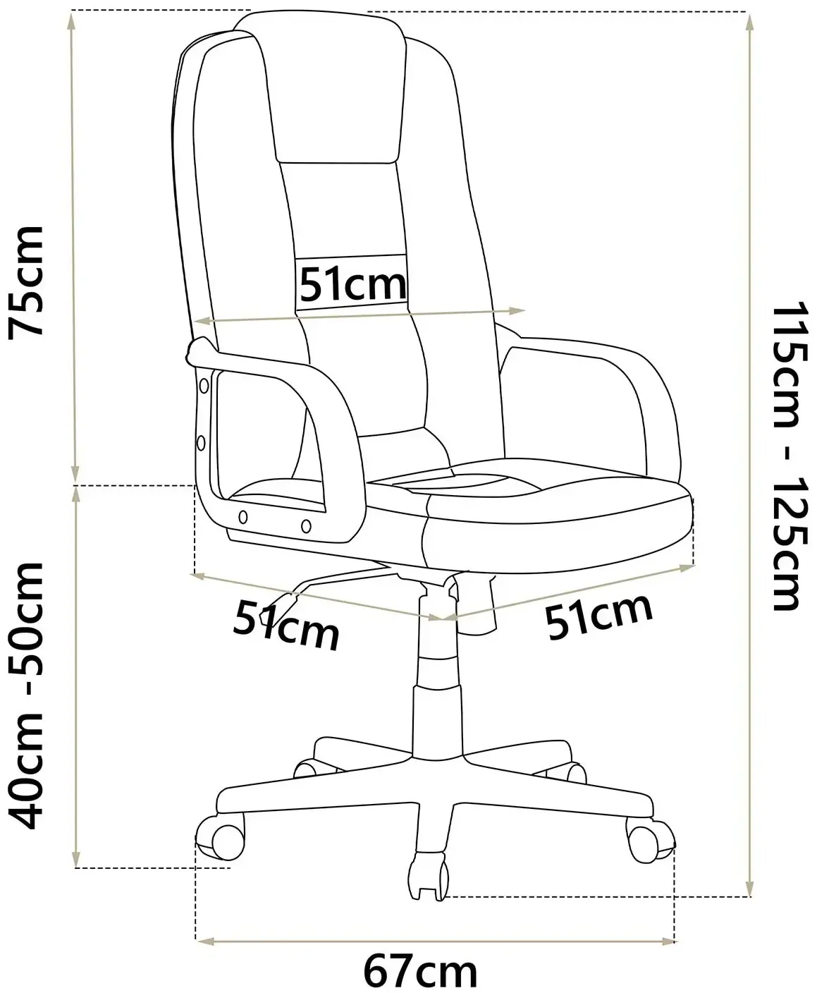 Кресло Sofotel 402C (Black) - 3