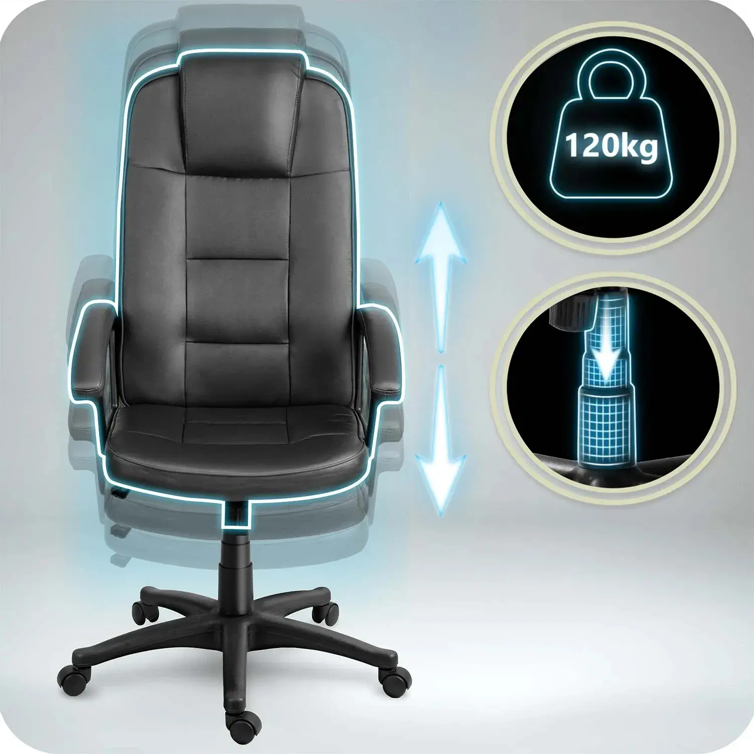 Кресло Sofotel 402C (Black) - 9