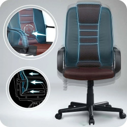 Кресло Sofotel 518B (Black/Brown) Thumb