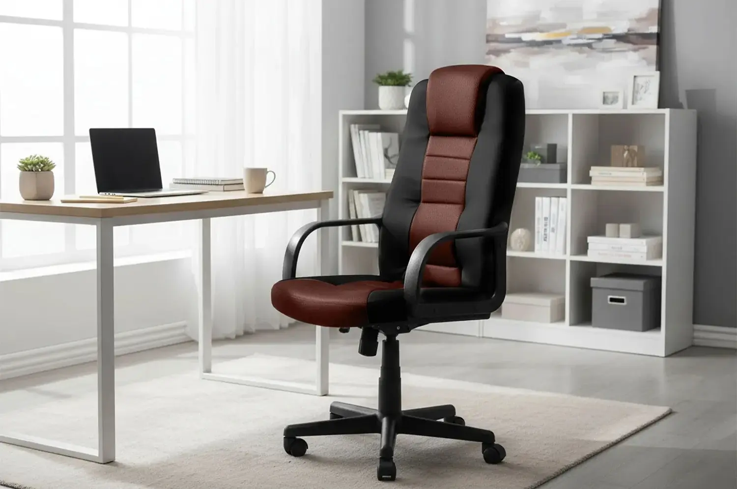 Кресло Sofotel 518B (Black/Brown)