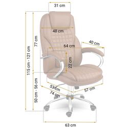 Fotoliu Sofotel Batory (Brown) Thumb