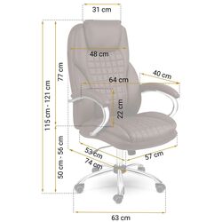 Кресло Sofotel Batory (Dark Brown) Thumb