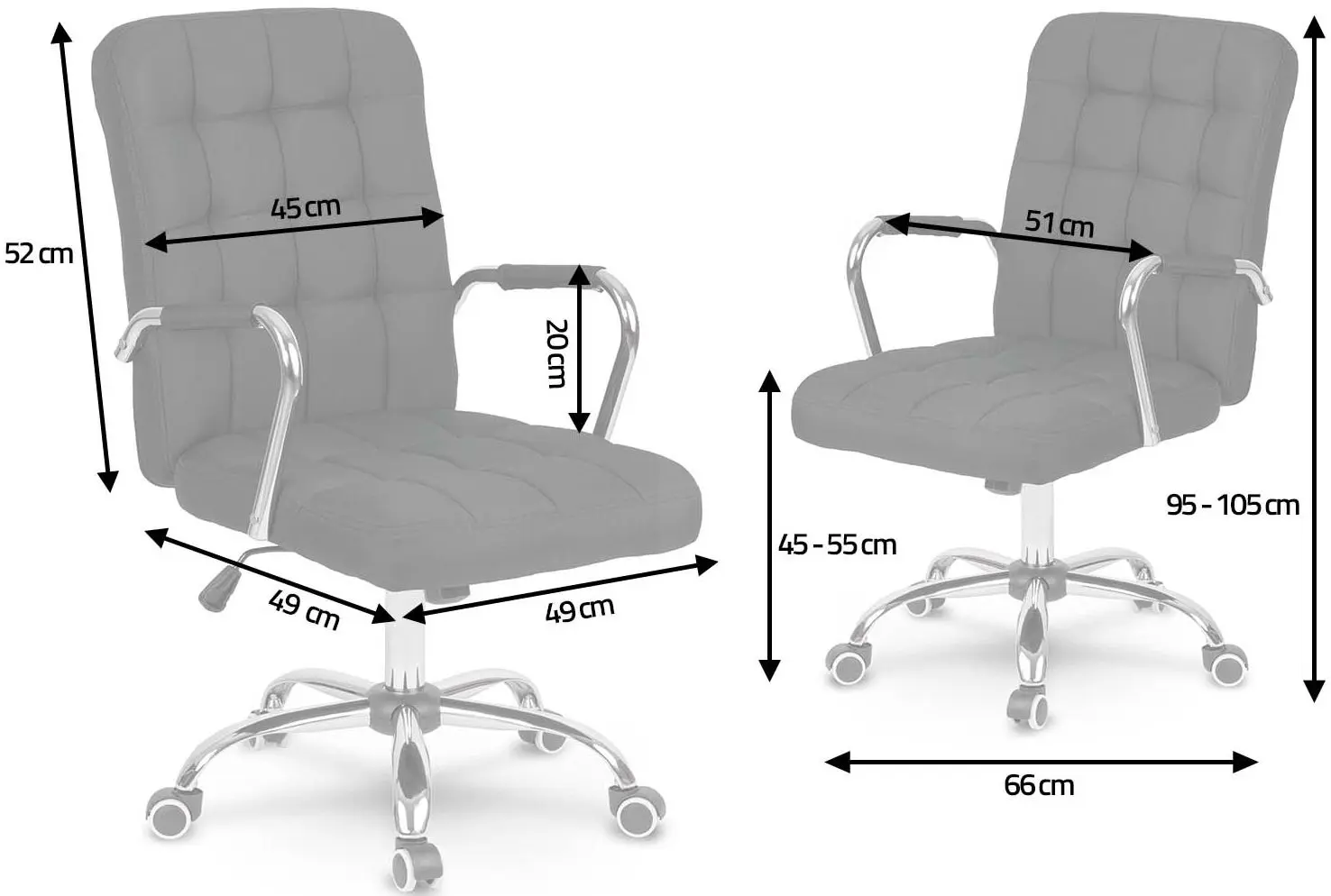 Кресло Sofotel Benton+ (Black)