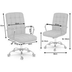 Fotoliu Sofotel Benton (Gray/White) Thumb