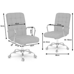 Кресло Sofotel Benton+ (Grey) Thumb