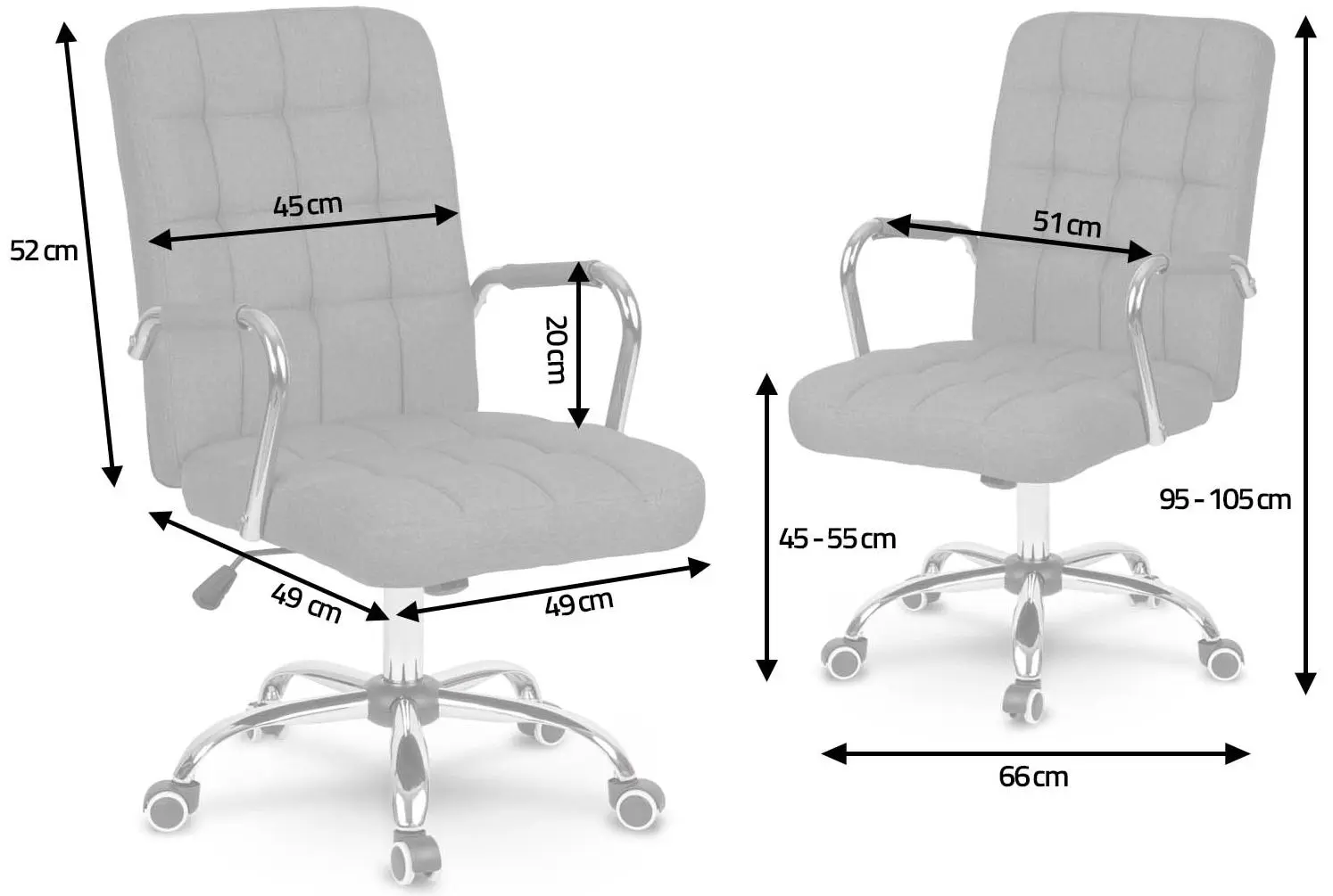 Кресло Sofotel Benton+ (Grey)