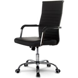 Fotoliu Sofotel Boston (Black/Silver) Thumb