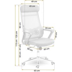 Fotoliu Sofotel Brema (Grey/Chrome) Thumb