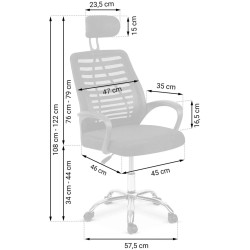 Кресло Sofotel Bristi 241800 (Black) Thumb