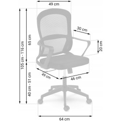 Кресло Sofotel Carillo 241600 (Black) Thumb