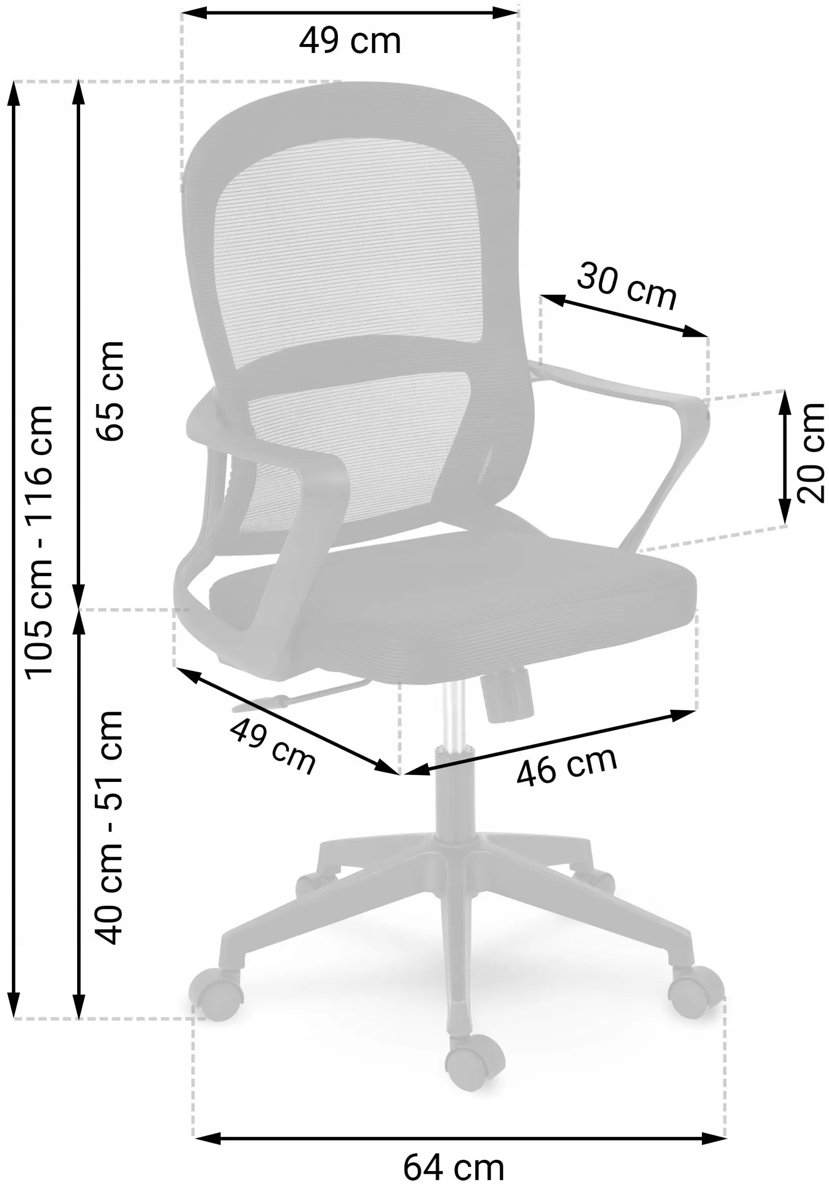 Кресло Sofotel Carillo 241600 (Black) - 3