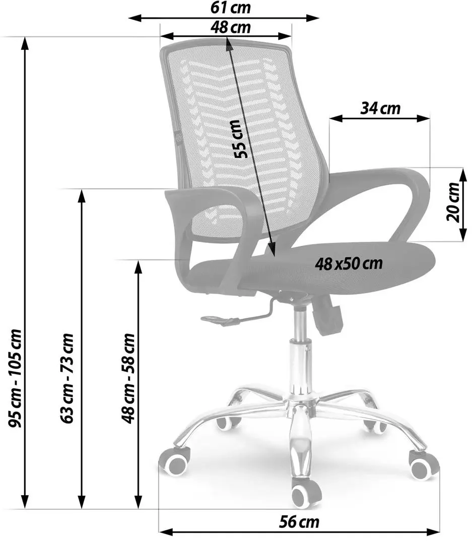 Кресло Sofotel Denar (Black)