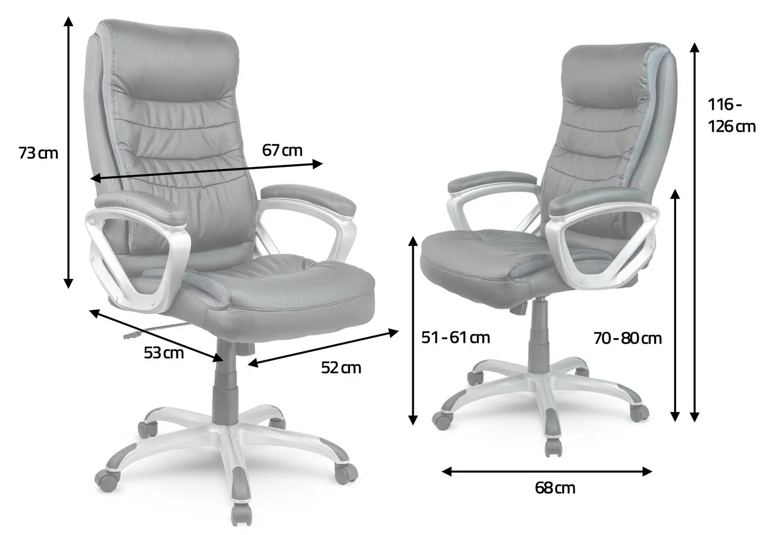 Fotoliu Sofotel Eago EG-226 (Black)