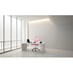 Кресло Sofotel Emeri 242001 (White/Pink) Thumb