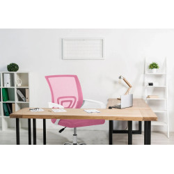 Кресло Sofotel Emeri 242001 (White/Pink) Thumb