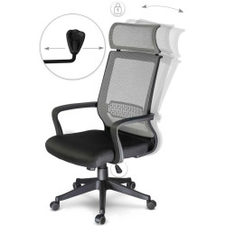 Fotoliu Sofotel Nosberg 2411 (Grey/Black) Thumb