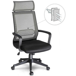 Fotoliu Sofotel Nosberg 2411 (Grey/Black) Thumb