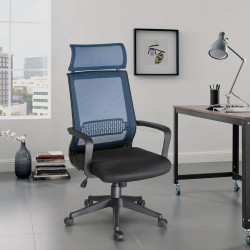 Кресло Sofotel Nosberg 2412 (Blue/Black)