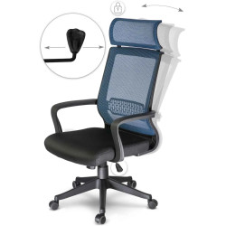 Fotoliu Sofotel Nosberg 2412 (Blue/Black) Thumb