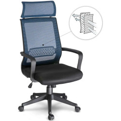 Fotoliu Sofotel Nosberg 2412 (Blue/Black) Thumb