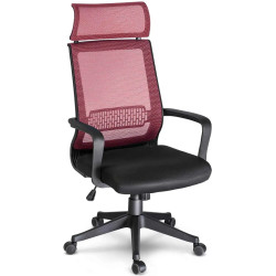 Fotoliu Sofotel Nosberg 2413 (Red/Black) Thumb