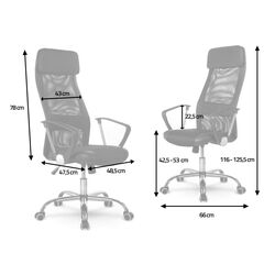 Fotoliu Sofotel Rio (Black) Thumb