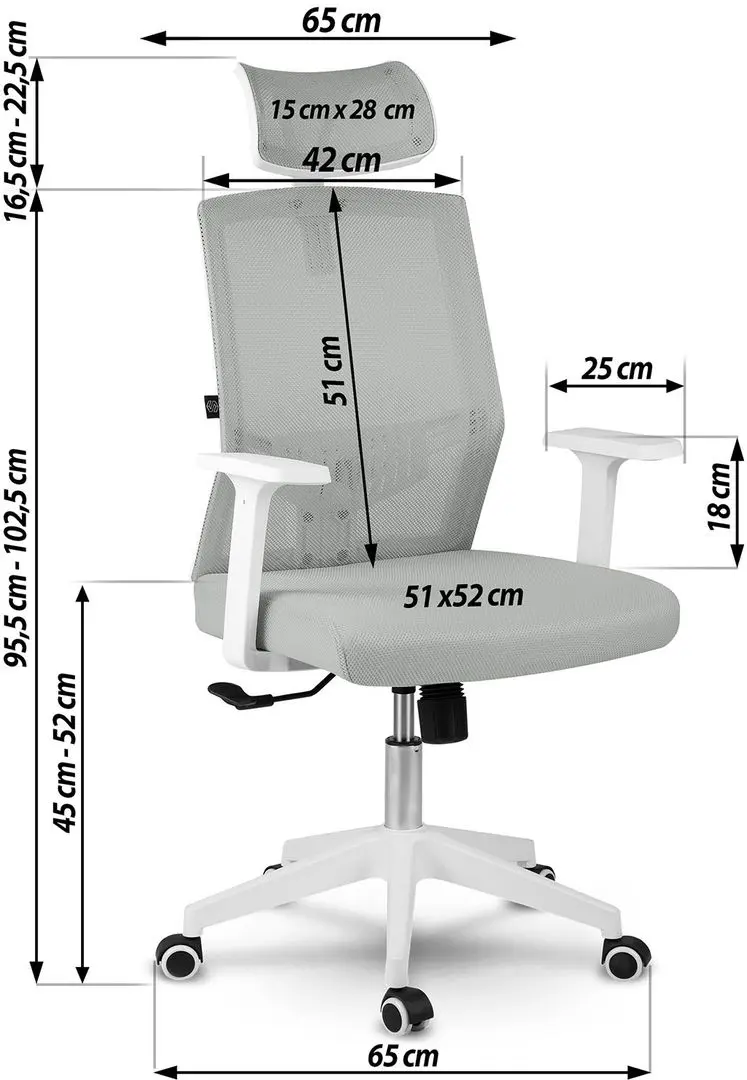 Fotoliu Sofotel Rotar (Light Grey)