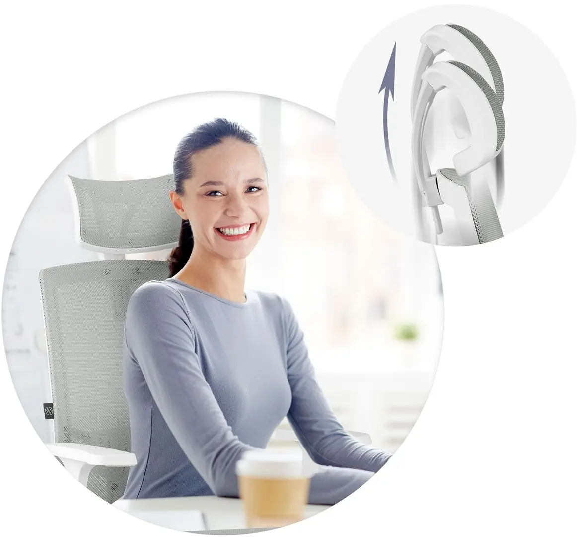 Fotoliu Sofotel Rotar (Light Grey)