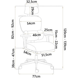 Fotoliu Sofotel Talin 2490 (Black) Thumb