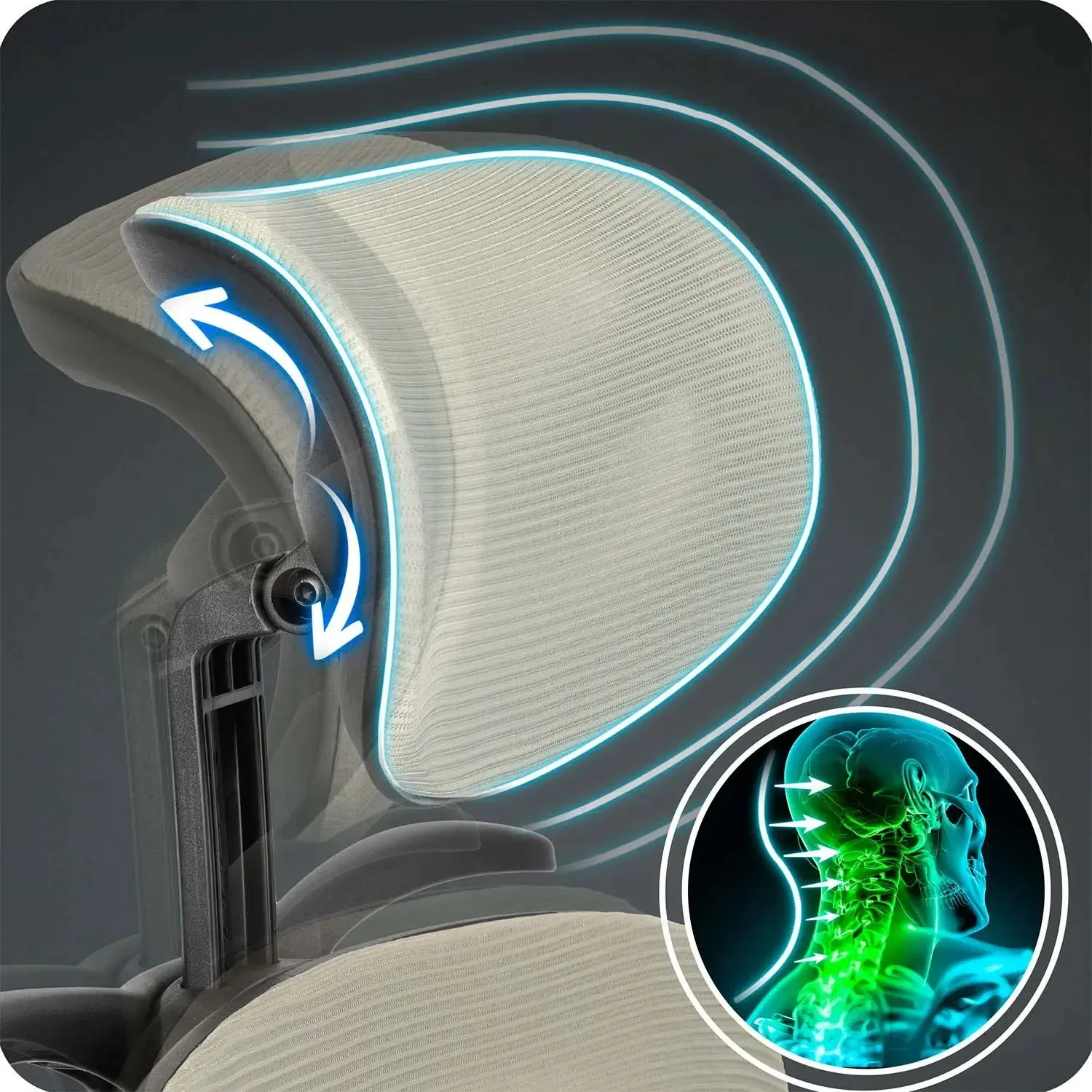 Кресло Sofotel Talin 2491 (Grey/Black) - 11