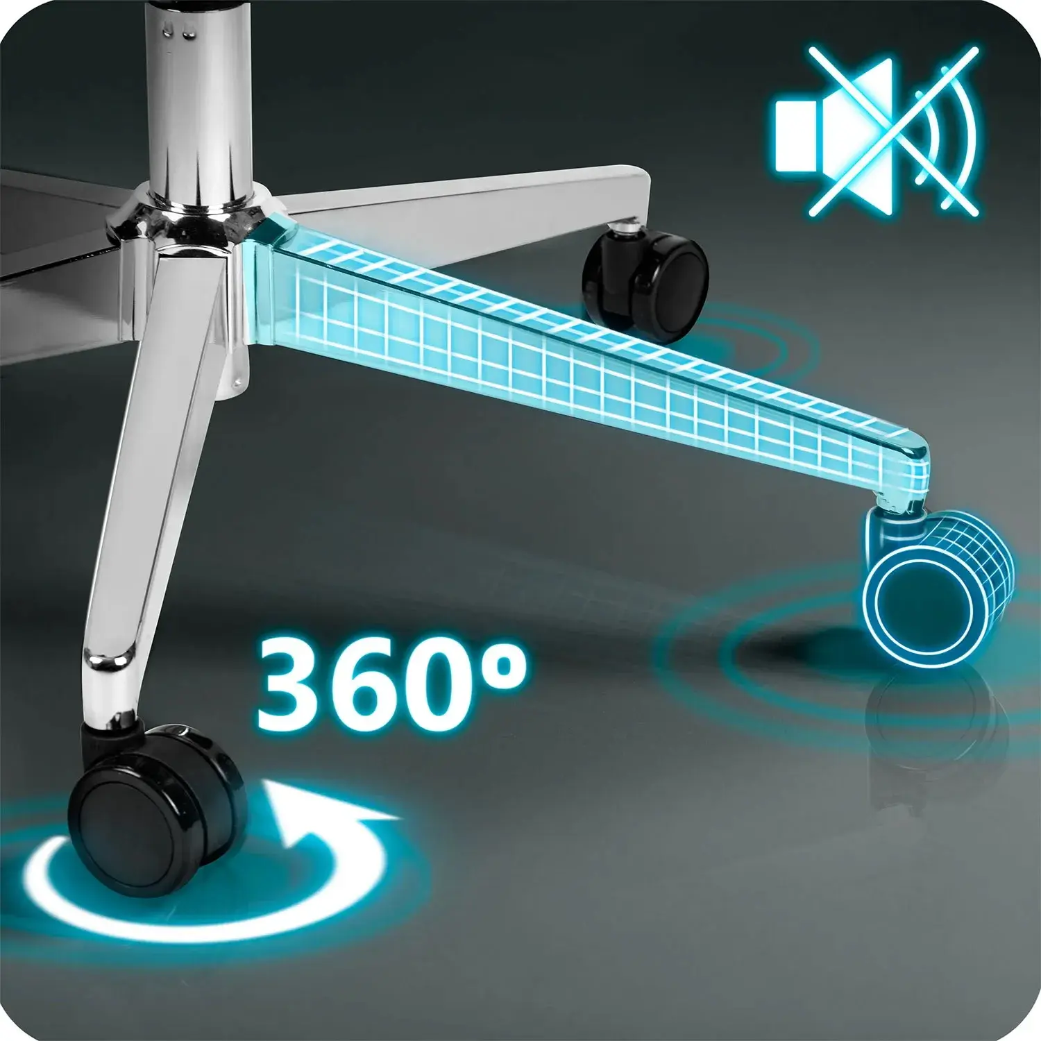 Кресло Sofotel Talin 2491 (Grey/Black) - 12