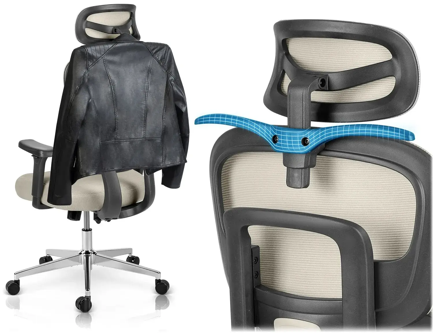 Кресло Sofotel Talin 2491 (Grey/Black) - 8