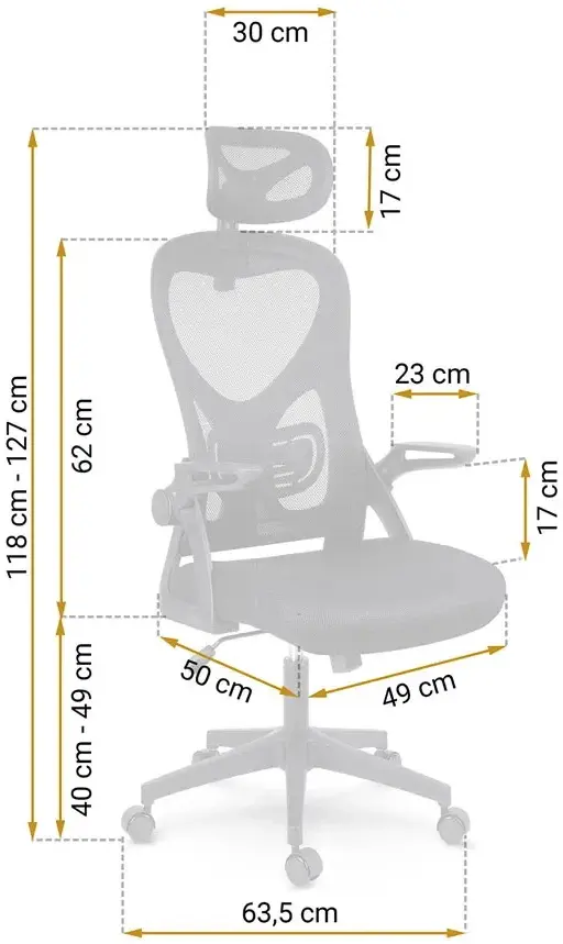 Fotoliu Sofotel Todden 2480 (Black) - 7