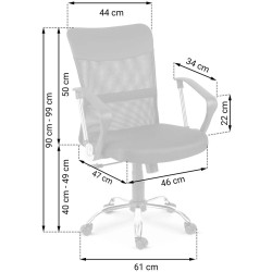 Кресло Sofotel Vensi 242300 (Black) Thumb