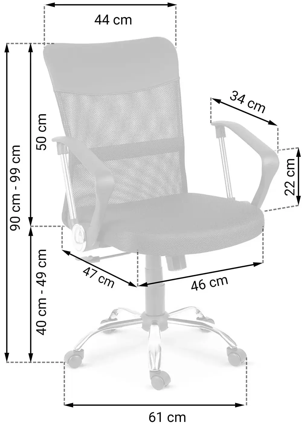 Кресло Sofotel Vensi 242300 (Black) - 7