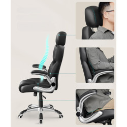 Fotoliu Songmics OBG65BK (Black) Thumb