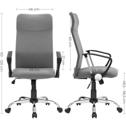 Fotoliu Songmics OBN034G01 (Grey) Thumb