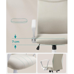 Fotoliu Songmics OBN034K01 (Cappuccino Beige) Thumb